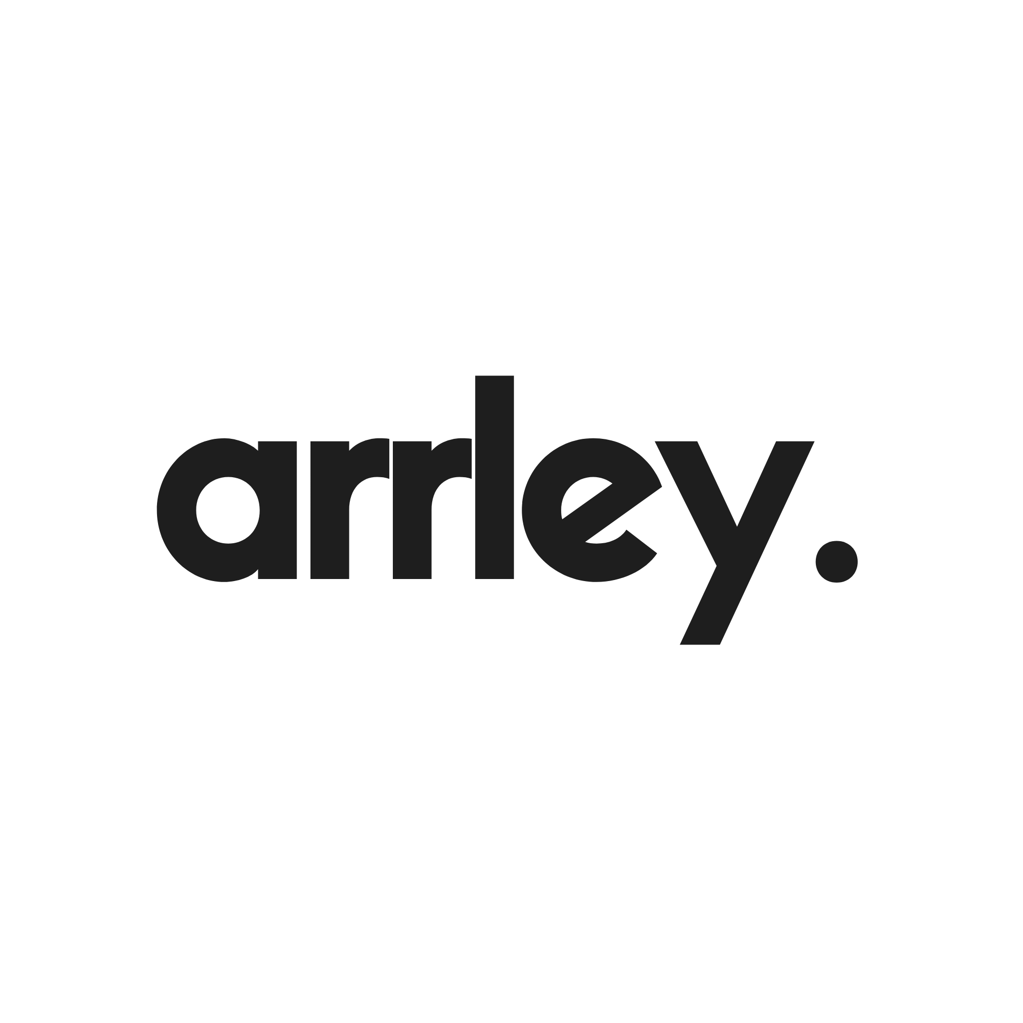arrley wordmark, black, transparent background
